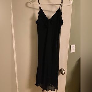 Ralph Lauren black slip dress size 4. Worn twice
